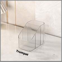 Cajas de almacenamiento de maquillaje de escritorio de estilo Ins de alta gama, transparentes y verdes, organizador de tocador de gran capacidad