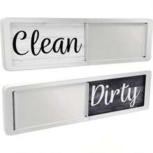 1pc Dishwasher Magnet Clean Dirty Sign, Clean Dirty Magnet For Dishwasher Universal Dirty Clean Dishwasher Magnet Indicator For Kitchen Organization - Multicolor - View 5