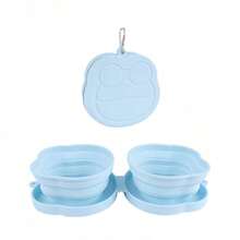 Multifunctional Silicone Lick Mat And Slow Feeder Bowl With Suction Cup - Foldable Cat/Dog Pet Food Mat To Relieve Anxiety, Non-Slip Portable Feeding Station, Dishwasher Travel Bowl For Dry/Wet Food (Gift For Pet Lovers)