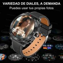 GUHUAVMI Reloj inteligente y auriculares 2 en 1, unisex, apariencia de negocios, diseño de metal suave, pantalla de alta definición de 1.52", batería grande de 400mAh, llamadas inalámbricas (responder/marcar), auriculares integrados, rastreador de actividad física, reloj inteligente, resistente al agua, cómodo de usar, compatible con Android e iOS
