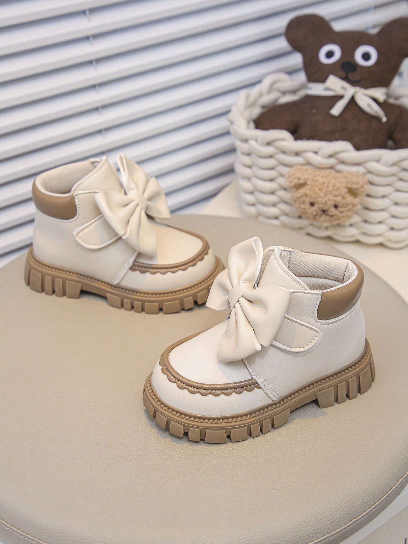 زوج من بوت تشيلسي الخارجية للأطفال، تصميم جديد بنم...