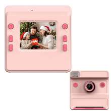儿童相机即时打印套装，儿童即时打印相机，1080P高清数码相机，相机套装，便携式玩具，含3卷打印纸，圣诞节、生日和新年礼物，适合3-12岁男孩女孩的理想儿童玩具礼物 - 多色 - 查看 14