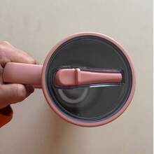 1200ml Thermal Cup With Open And Close Spout Immediate Shipping New Model - Baby Pink - View 2