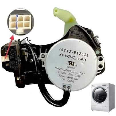 W10913953 W10815026 Actuador de cambio de arandela de Blutoget – Compatible con lavadora Ken-more – Sustituye a W11481722 W10913953 49tyz-e120a1 W10597177 AP6037270370 W108 W1015026