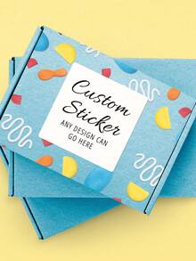 1~108Pcs Personalized Labels - Custom Stickers Square Stickers With Any Design Image Logo Text, Waterproof, PVC, Gift, Custom Thank You Labels Stickers Unique Ideal Gifts,For Her Friends,Son,Daughter,School Students,Christmas Stickers,Independence Day Stickers,Thanksgiving Stickers, Easter Stickers,Festive Calendar - Transparent - View 15