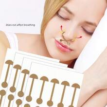 Cinta invisible para levantar la belleza de la nariz, el secreto definitivo para contornos de nariz perfectos, parches suaves y elásticos, soporte de estilización y elevación instantánea, maquillaje transparente para uso diario, ropa de cosplay, fotografía, producción de video, con bajo nivel de alérgenos y fácil de quitar, adelgazamiento indoloro de la nariz y de las alas de la nariz - Multicolor - Ver 9