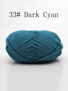 1/3 件 4 股腈纶蓬松纱线，50 克/条，混色钩针纱线，钩针，牛奶状纱线，DIY 手工，钩针纱线，玩偶纱线，创意钩针服装，帽子，围巾，毛毯 - 彩色 - 查看 84