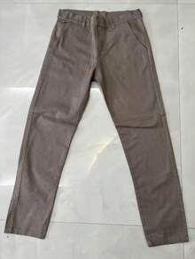 Men's Casual Sport Twill Pants With Built-In Pocket And Knife Pocket, High Durability And Comfort - 深卡其色 - 查看 2