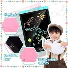 2 Pack LCD Writing Tablet For Kids, Electronic Drawing Pad And Doodle Board For Ages 3-12, Birthday And Christmas Gifts For Boys And Girls,Back To School Gift Drawing Board (Pink & Blue) - Multicolor - View 6
