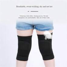 Rodilleras deportivas para niños | Para montar a caballo, ciclismo, camping, fútbol, baloncesto y talla grande | Acolchado de esponja gruesa | Transpirable | Protección de rodillas - Multicolor - Ver 5