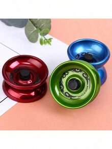 1pc/2pcs/3pcs/4pcs/5pcs/6pcs Alloy Yo-Yo Toys, Spinning Yo-Yo Balls, Cool Metal Yo-Yo Toys, Durable ABS Double Layer Yo-Yo, Sensitive Rebound, Random Delivery