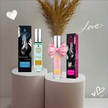 Pheromones Roll-On Cologne,Couple Perfume,Fragrance Oil - Floral Scent, 5-15% Oil & Alcohol Formula -Lasting Fresh Fragrance, Travel Size For Everyday & Special Occasions, Metallic Cap Finish - 情侶香水 - 查看 5