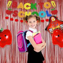 Foil Fringe Curtains Red Streamers Party Decorations - Melsan 3 Pack 3.2 X 8.2 Ft Red Fringe Backdrop Party Photo Backdrop Back To School Birthday Party Shower Or Graduation Decorations2025 - 純紅色 - 查看 10