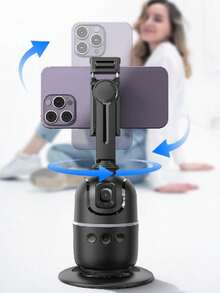 Smartphone Gimbal Stabilizer 360° Smart Face Tracking AI Smart Control - 彩色 - 查看 2