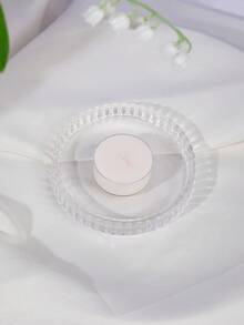 1 Peça/1 Conjunto Suporte de Vela de Vidro Listrado Minimalista, Suporte de Vela de Vidro Redondo para Centros de Mesa de Jantar, Centros de Mesa, Decoração Doméstica, Porta-copos de Café, Cinzeiros, Suprimentos para Eventos de Feriados, Festas Temáticas Familiares, Suporte de Vela para Decoração de Lareira, Suporte de Vela Coluna para Decoração de Mesa, Casamentos, Decorações para Casa