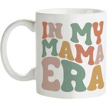 Fatbaby Mom Gifts Coffee Mug, Mothers Day Gifts For New Mom Pregnant Expecting Mama To Be, In My Mama Era Tea Cup 11oz - 在我的媽媽時代 - 查看 1