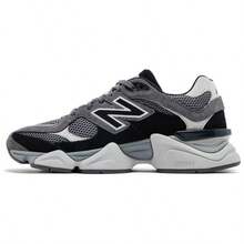 New Balance 9060 Black Castlerock U9060ERA Men's Fashion Sneaker New - Grey - View 2