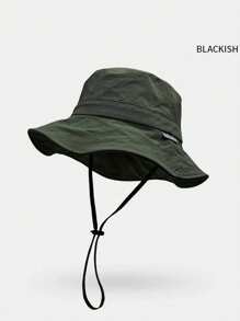 1pc Women's Outdoor Hiking Hat, All-Season Bucket Hat, Sun Protection, Anti-UV Sun Hat Autumn Outfits - Hat - View 11