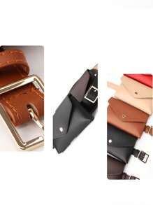 2pcs Women's Belts, Versatile And Women's Belts, Paired With Skirts, Women's Belts, Mini Waist Bags, Summer And Autumn Waist Accessories, Ideal Halloween, Christmas Gifts, Fashionable Mobile Phone Bags For Outings, Wallets