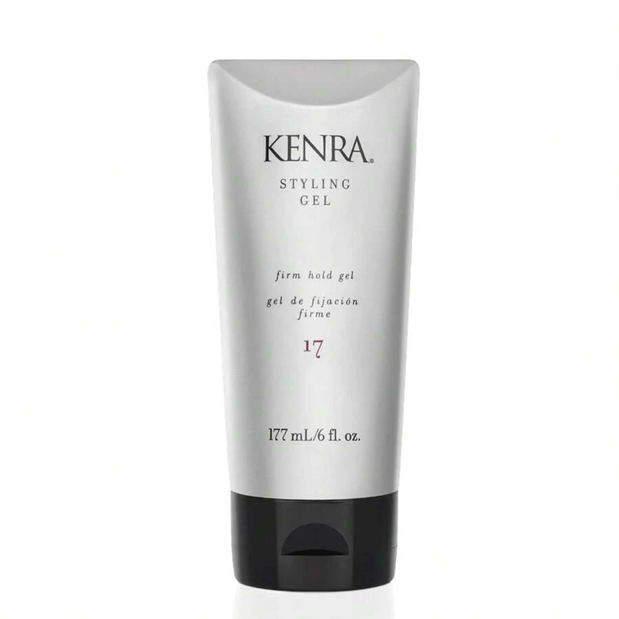 Kenra Styling Gel 17 | High Hold Gel | Creates Fullness &Amp; Adds Shine | Controls Coarse, Unruly Hair Textures | Alcohol-Free, Non-Drying, &Amp; Non-Flaking | Medium To Coarse Hair - 6 Fl Oz Pack of 1 - 查看 1