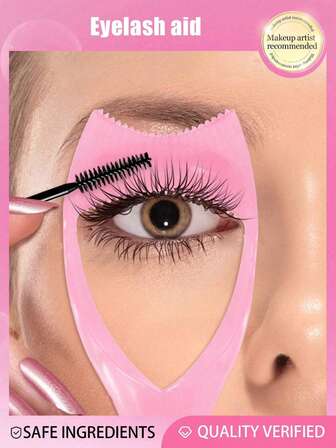 2pcs, Three-In-One Mascara Applicator, Mascara Protection Tool, Eyelash Auxiliary Device, 1pcsreusable Makeup Assistant, Auxiliary Device Suitable For Beginners To Perfectly Apply Eyelashes And Eyeliner, To Create Naturally Non-Caking Eyelashes, Mascara Shield Applicator For Eyelash Protection With Eyelash Separator Tool Eyelash Tweezers Girl.,Cheap,Stocking Stuffers,Makeup,Makeup Tools,Cheap Stuff,Gifts,Gifts For Women,Christmas Gifts