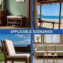 1 pieza de cojín de espuma de alta densidad y grosor, cojín de sofá, cojín de silla, espuma de reemplazo, espuma tapizada de alta resistencia, cojín de ventana, respaldo, cojín de mueble, cojín de silla de ruedas, proyecto DIY, cuadrado, resistente a las manchas amarillas