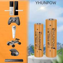 YHUNPOW AA2600mAh, AAA960mAh, 1.2V Ni-MH Rechargeable Battery, Compatible With Various Devices - AAA - View 9