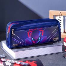 Disney 小学生文具盒 时尚帆布铅笔袋 大容量铅笔袋 学生文具铅笔袋 特价铅笔盒,笔袋 - 彩色 - 查看 17