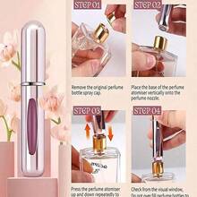 10 Perfume Atomizers, Spray Bottles, Sub Bottling, Travel Sub Bottling, 5ml Perfume, Spray Bottles, Fragrance Filling, Water Bottling, Portable Cosmetics Bottles, Random Colors Home Bathroom Decor Fall Decor Back To School - Zk04 - 查看 9