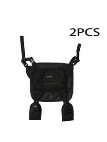 Fashionable Men's Chest Bag/Waist Bag: Combines Streetwear Style And Practical Functionality