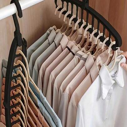 X Milania 3pcs/11 Holes Hanger Decoration Holiday Decoration Room Decoration Home Decoration Bedroom Decoration Dress Pants Shoes Jeans Boots Skirt Bedroom, Storage Box