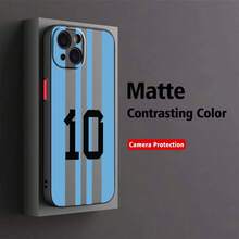 Funda de teléfono de lujo y moda para Apple 16, 15, 14, 13, 12, 11, 8,, XR, XS, Pro, y Plus, con una superficie transparente mate y material TPU suave para protección. - Colores mixtos - Ver 8