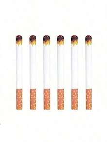 2025 全新 1 件逼真假香烟玩具道具、搞笑恶作剧玩具、派对道具魔术玩具、表演道具、生日礼物 - 毕业礼物 - 愚人节礼物 - 节日礼物 - 完美礼物 - 礼物（纸质假香烟，轻微瑕疵，谨慎竞价） - 彩色 - 查看 11