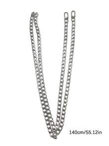 Bag Chain Strap Accessories, Shoulder Strap For Handbag, Metal Replacement Chain For Tote Bag - Silver - View 10