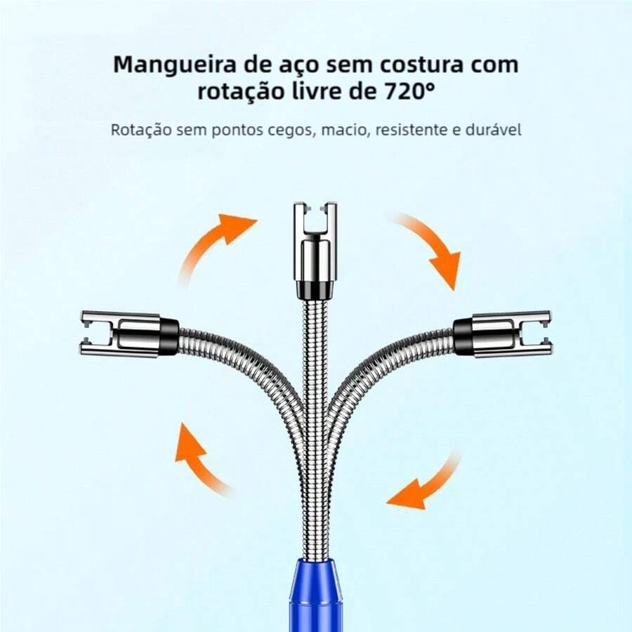 Electric Lighter Stove Lighter: Original USB Rechargeable For Stove And Barbecue Candle - Blue - View 1