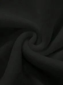 Plus Size Women'S Halloween Hoodie - Black Pullover Sweatshirt With Magical Potion Graphic, Long Sleeve Hooded Sweater For Halloween Party Outfit, Casual Winter Clothing - Easy-Care Women'S Clothing, Halloween Clothes, Festive Attire, Whimsical Design - màu đen - Xem 5