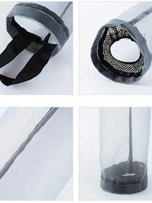 1pc Wall-Mounted Retractable Kitchen Trash Bag Dispenser, Plastic Bag Organizer For Kitchen, Shopping Bags, Foldable Garbage Bag Holder, Shoe Cover Storage Bag, Bedroom Packaging Bag Organizer, Mesh Hanging Kitchen Storage Bag, Suitable For Beach Party, Camping, Room Decor, Kitchen Organizer Accessories, Practical Kitchen Tools (Random Color & Style)