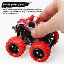 2025 新款 1/4 遥控越野车玩具，惯性驾驶，长距离，合金越野车，山地自行车，缝合玩具，旅行玩具，课堂减压玩具，迷你玩具，沐浴玩具，圣诞文具，减压球，生日礼物，圣诞礼物，完美礼物 - 彩色 - 查看 4