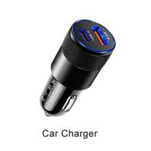 二合一 USB-C 车载充电器，3.0 PD USB-C 车载适配器，双端口车载点烟器 3.1A USB+Type-C 车载插头，配备 1 条 USB-C 转 Type-C 充电连接线，兼容 16/15，兼容三星 Galaxy S25/S24/S23/S22/S21/S20 - 彩色 - 查看 20