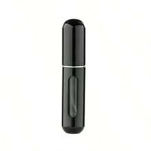 1 Piece Of 5 Ml Bottom-Fill Self-Pump Perfume Spray Bottle, Portable Cosmetic Refill Bottle, Reusable Refill Perfume Sprayer, Mini Cosmetic Bottle, Easy To Travel With, Suitable As A Birthday Gift Or Holiday Gift For Family And Friends - màu đen - Xem 3