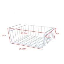 Estantería de almacenamiento de armario sin taladro, estantería móvil de especias de cocina, cesta organizadora de escritorio
