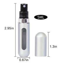 5ml Refillable Perfume Atomizer Spray Bottle, Single Pack, Shiny Pink Fragrance Bottle Sprayer Pump Storage Container For Travel, Living Room, Bedroom, Bathroom Home Decor, Wedding, Party, Birthday, Men's Gift, Mom Dad Friend, New Year, Accessory, Fun Gift - Zk04 - Xem 4