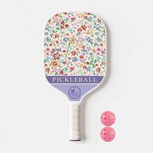 Juego de palas de pickleball, pala de pickleball de fibra de carbono ultraligera y de alta estética para niñas, deportes al aire libre, raqueta deportiva familiar - Rosa Oxidada - Ver 16