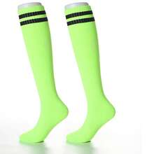 Kids' Soccer Socks - Non-Slip Long Tube/Over-The-Knee Athletic Socks For Boys & Girls | Anti-Slip Sports Socks For Football Games