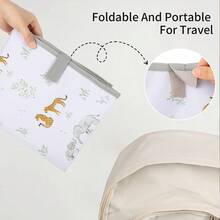 1pc Portable Airplane Seat Extender For Kids, Travel Footrest Hammock Bed, Child Airplane Travel Essentials, Lightweight Travel Hammock Bed For Easy Carry-On