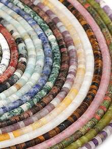 2*4mm/50 piezas Cuentas tubulares de colores múltiples - Cuentas espaciadoras hechas a mano para la fabricación de joyas - Para hacer pulseras, collares y aretes DIY - Regalo bohemio chic inolvidable