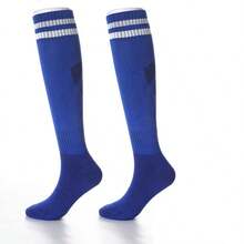 Kids' Soccer Socks - Non-Slip Long Tube/Over-The-Knee Athletic Socks For Boys & Girls | Anti-Slip Sports Socks For Football Games