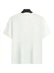 Comfortable Summer 2026 Anime Robot Robloxs Face T-Shirts Fun Tees Crew Neck Short Sleeve Men T Shirts Clothing Harajuku T Shirts Valentine's Day - White - View 2