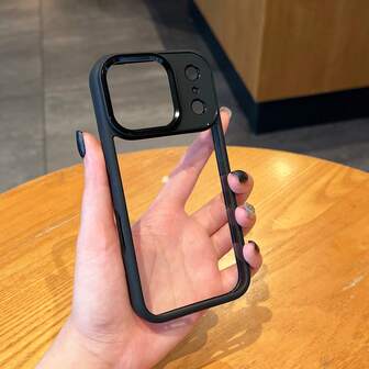 兼容 Apple 17 系列保护壳 金属鹰眼风格防摔防震 同时适用于 17/17Air/17Pro/17Pro Max 男女通用