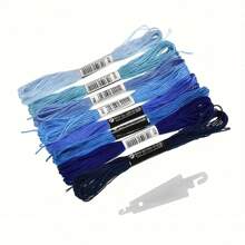 8/56pcs Embroidery Floss Gradient 8/56 Colors, Colorful Stitches, Embroidery Thread, Cross Stitch Thread, Unique Style, Sewing Thread, Craft Twisted Thread, Meet Your Various Color Needs